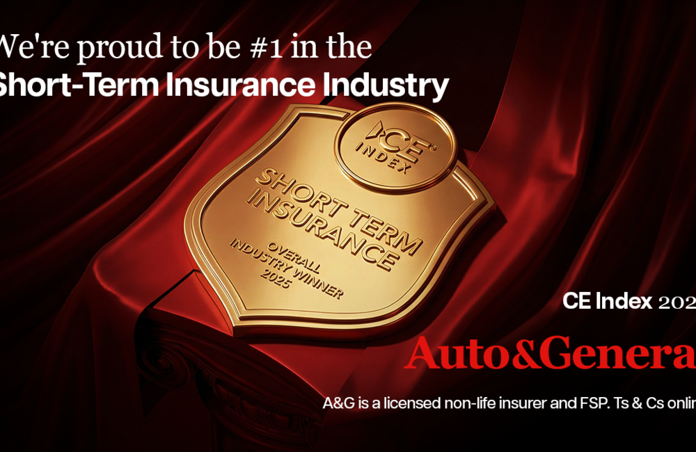 A&G recognised as leading customer experience brand in SA’s short-term insurance industry