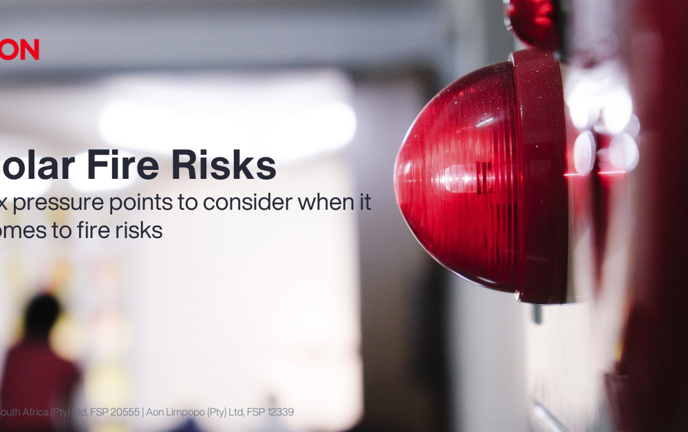 Six pressure points to consider when it comes to fire risks