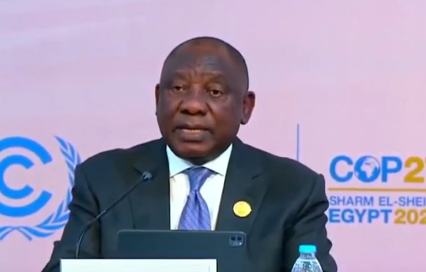 Commitments made at Climate Change Conference must be honoured: Ramaphosa