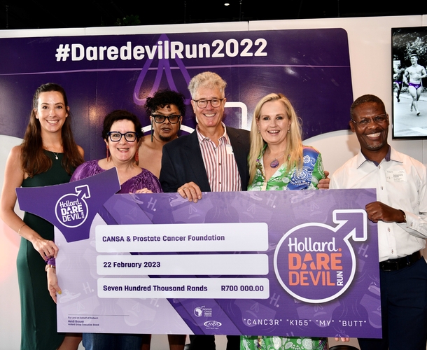 Daredevils raise highest amount ever towards male cancer awareness