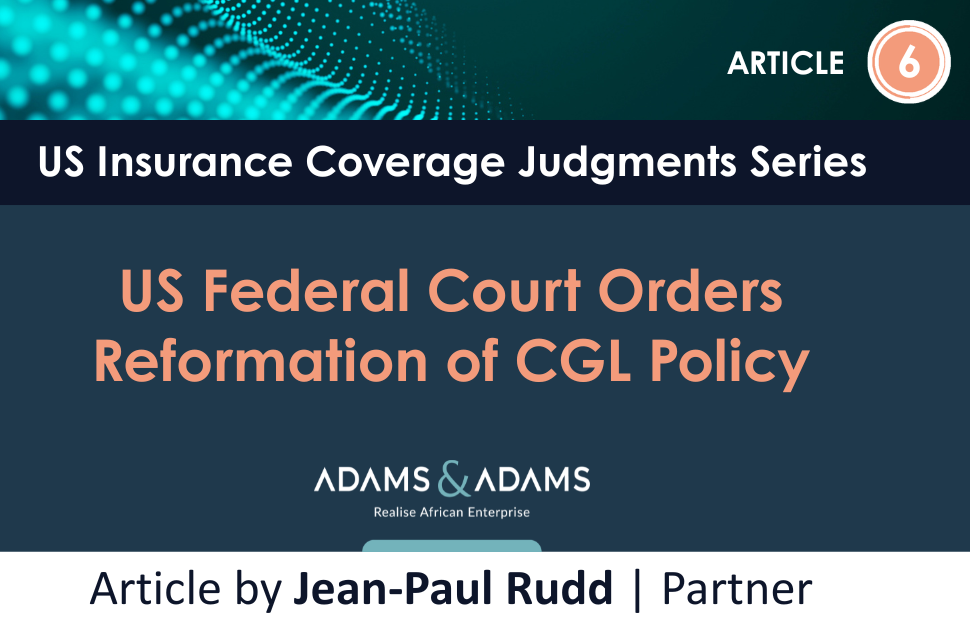 Jean-Paul Rudd | US insurance ruling raises timely lessons for SA’s insurance sector